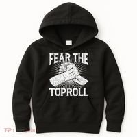 Fear The Toproll Arm Wrestling Kids Hoodie thumb 0