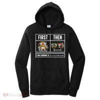 First Teach Then Beach I Am Earning A Summer Break Teacher Women's Hoodie thumb 0