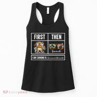 First Teach Then Beach I Am Earning A Summer Break Teacher Women's Tank Top thumb 0