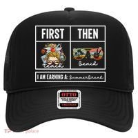 First Teach Then Beach I Am Earning A Summer Break Teacher Hat thumb 0