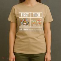 First Teach Then Beach I Am Earning A Summer Break Teacher T-Shirt thumb 4