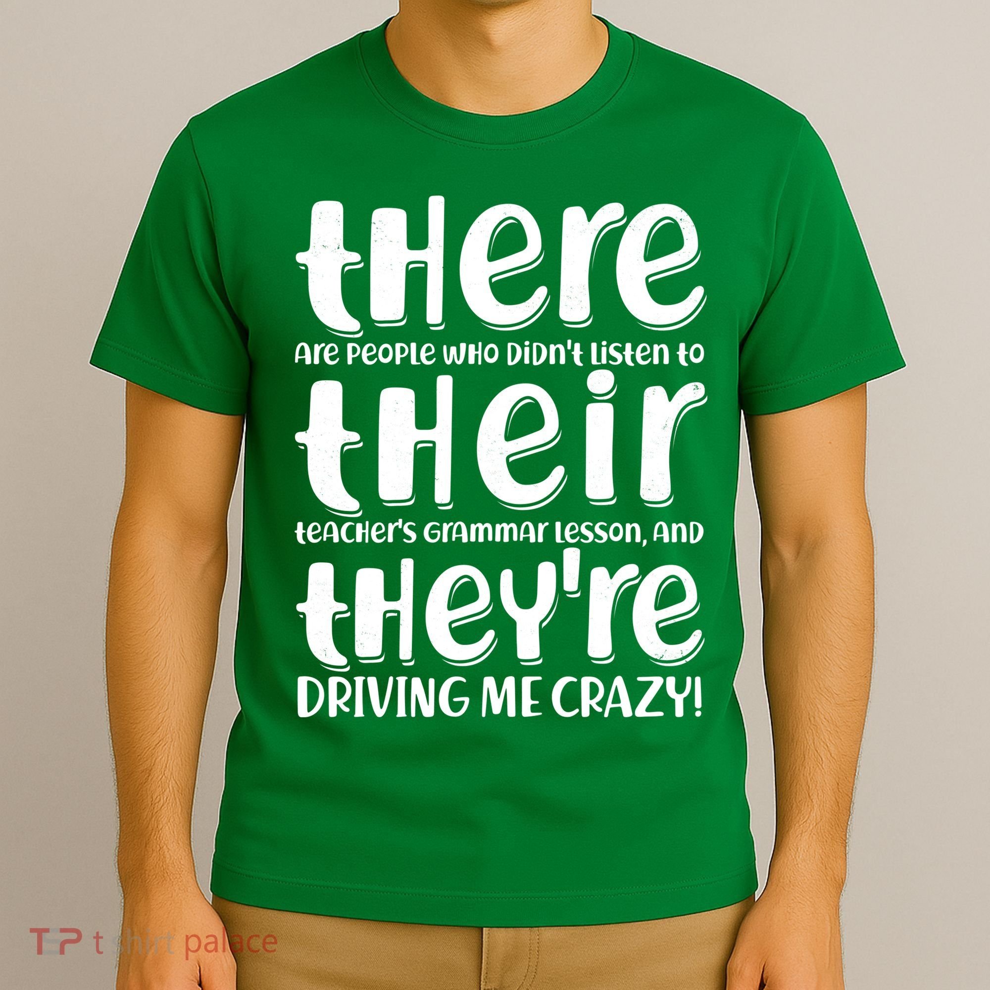 Funny There Their Theyre Grammar Lesson T-Shirt