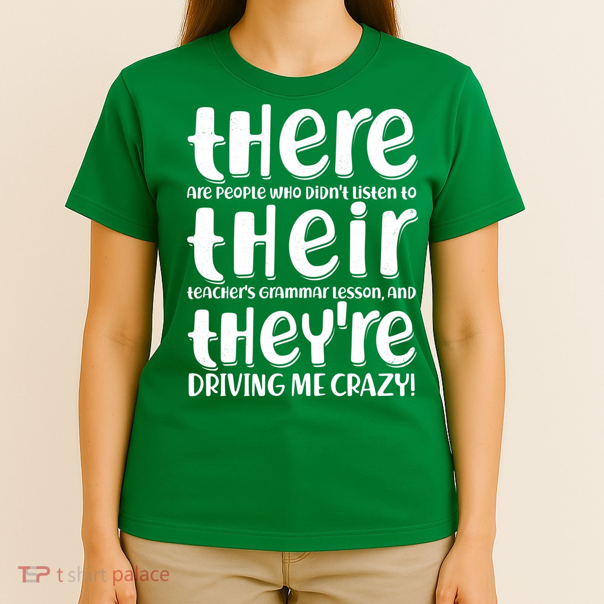 Funny There Their Theyre Grammar Lesson T-Shirt