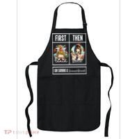 First Teach Then Beach I Am Earning A Summer Break Teacher Apron thumb 0