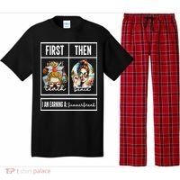 First Teach Then Beach I Am Earning A Summer Break Teacher Pajama Set thumb 0