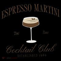 Funny Tini Time Espresso Martini Retro Cocktail And Social Club Coffee Mug thumb 5
