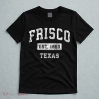 Frisco Texas Tx Vintage Established Sports T-Shirt thumb 5