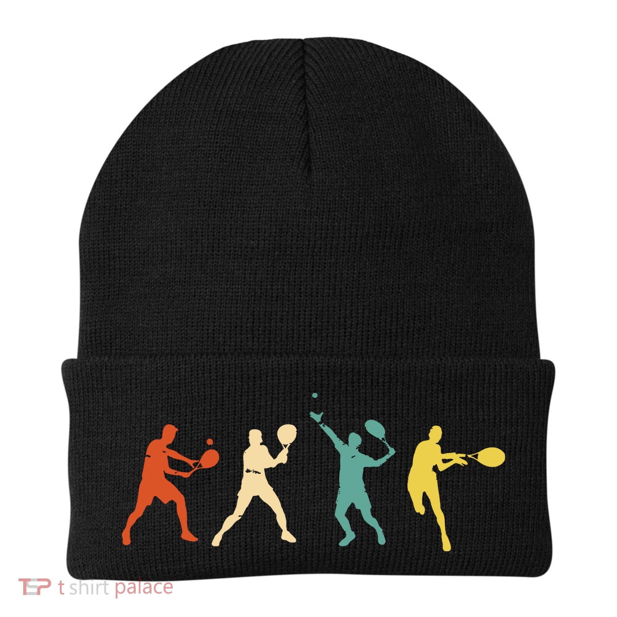 Funny Tennisplayer Tennis Beanie