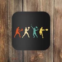 Funny Tennisplayer Tennis Coaster thumb 0