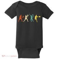Funny Tennisplayer Tennis Baby Bodysuit thumb 0