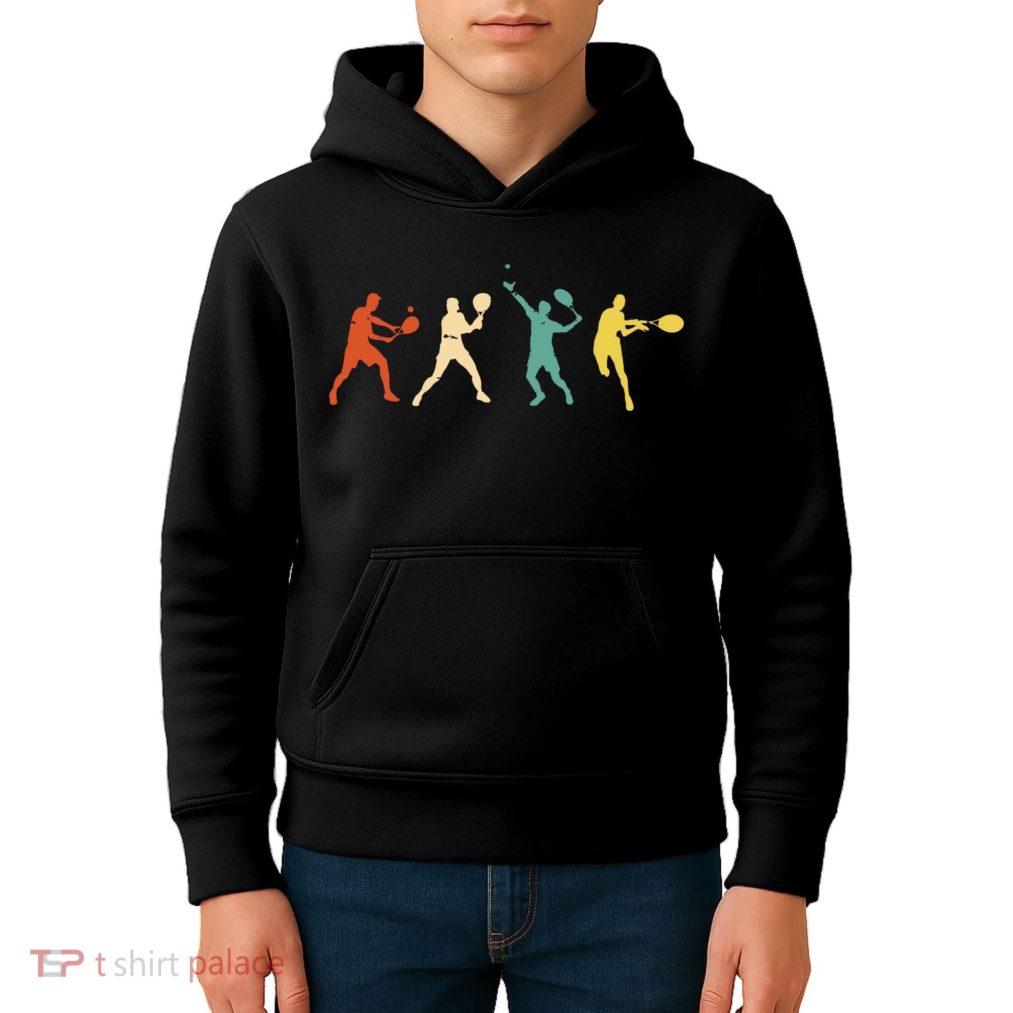 Funny Tennisplayer Tennis Kids Hoodie