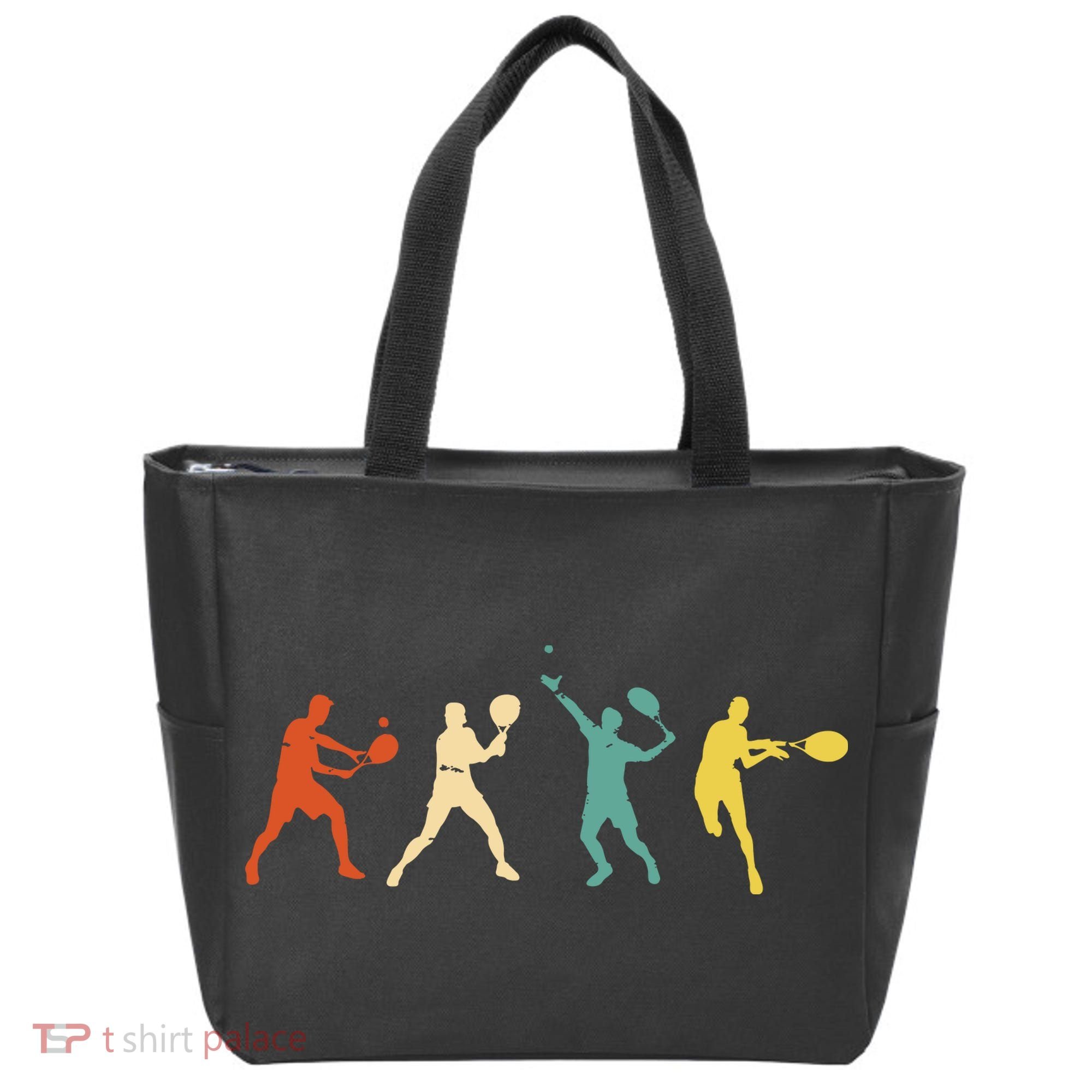 Funny Tennisplayer Tennis Tote Bag
