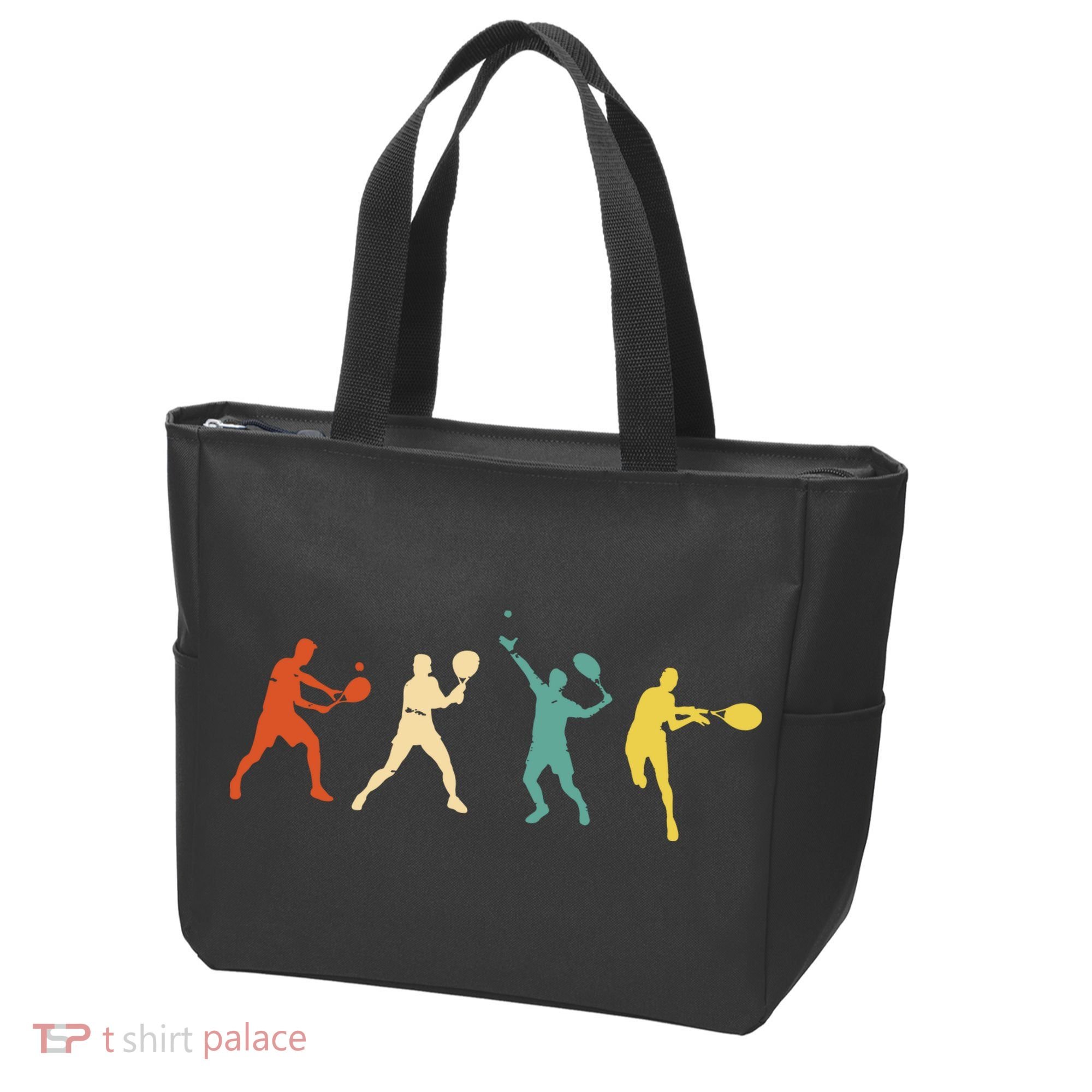 Funny Tennisplayer Tennis Tote Bag