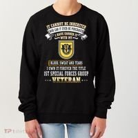 Forever The Title 1st Special Forces Group Veteran Day Xmas Funny Gift Women's Sweatshirt thumb 0