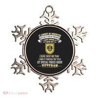Forever The Title 1st Special Forces Group Veteran Day Xmas Funny Gift Ornament thumb 0
