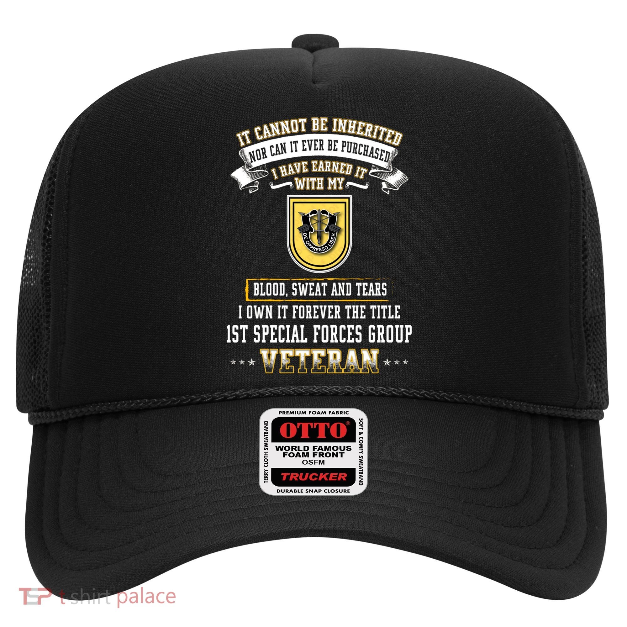 Forever The Title 1st Special Forces Group Veteran Day Xmas Funny Gift Hat
