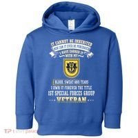Forever The Title 1st Special Forces Group Veteran Day Xmas Funny Gift Toddler Hoodie thumb 0