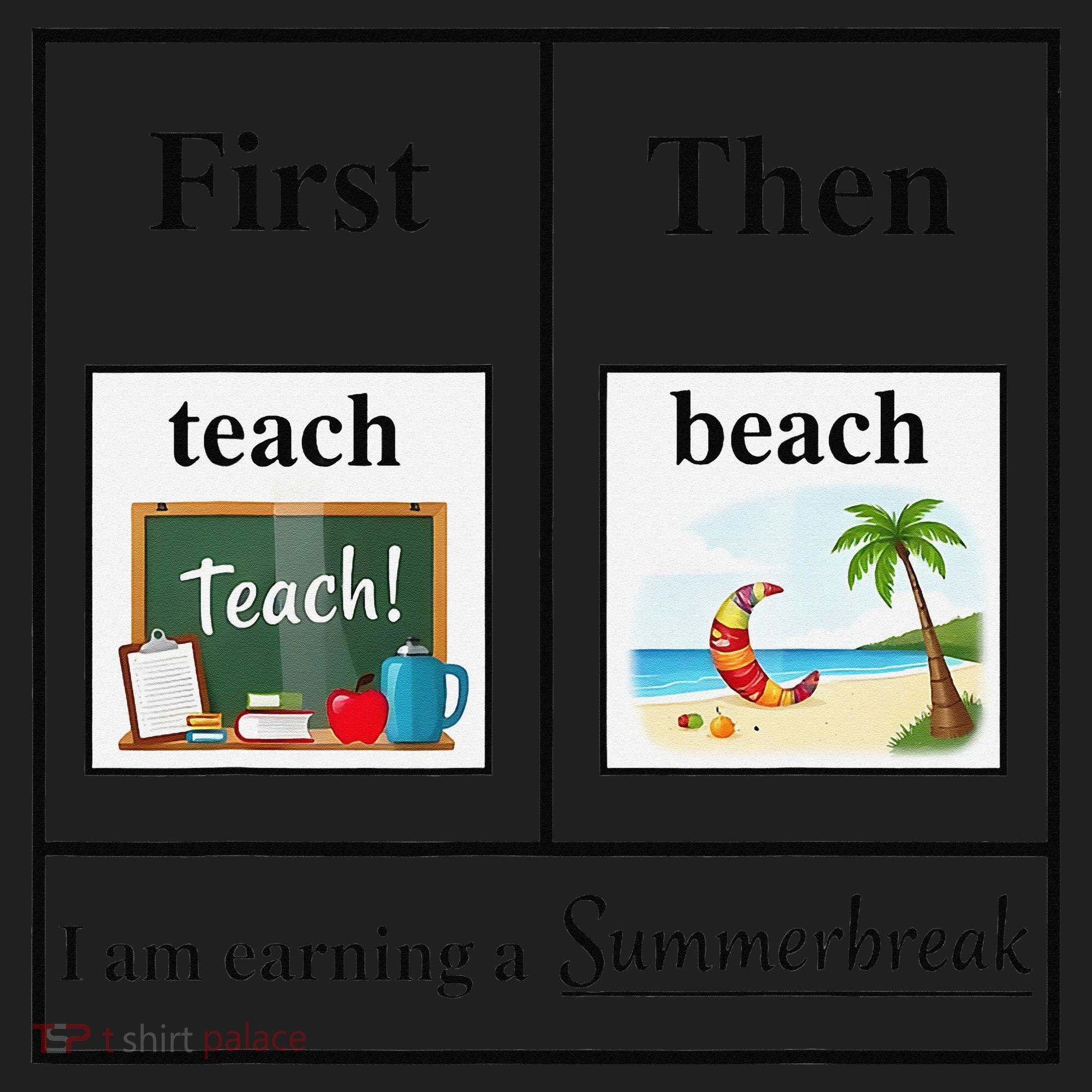 First Teach Then Beach First Teach Them Beach Teacher Women's Sweatshirt