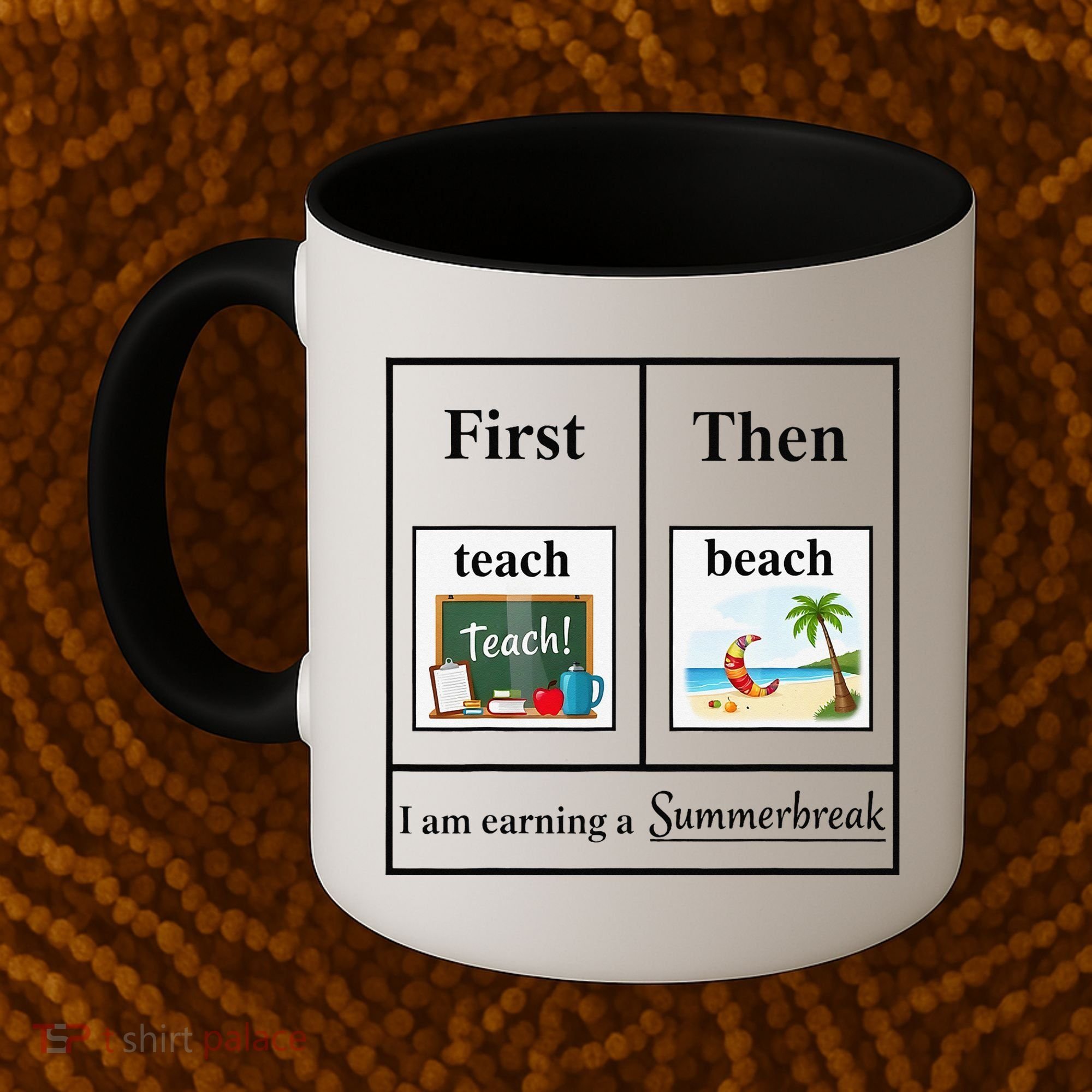 First Teach Then Beach First Teach Them Beach Teacher Coffee Mug