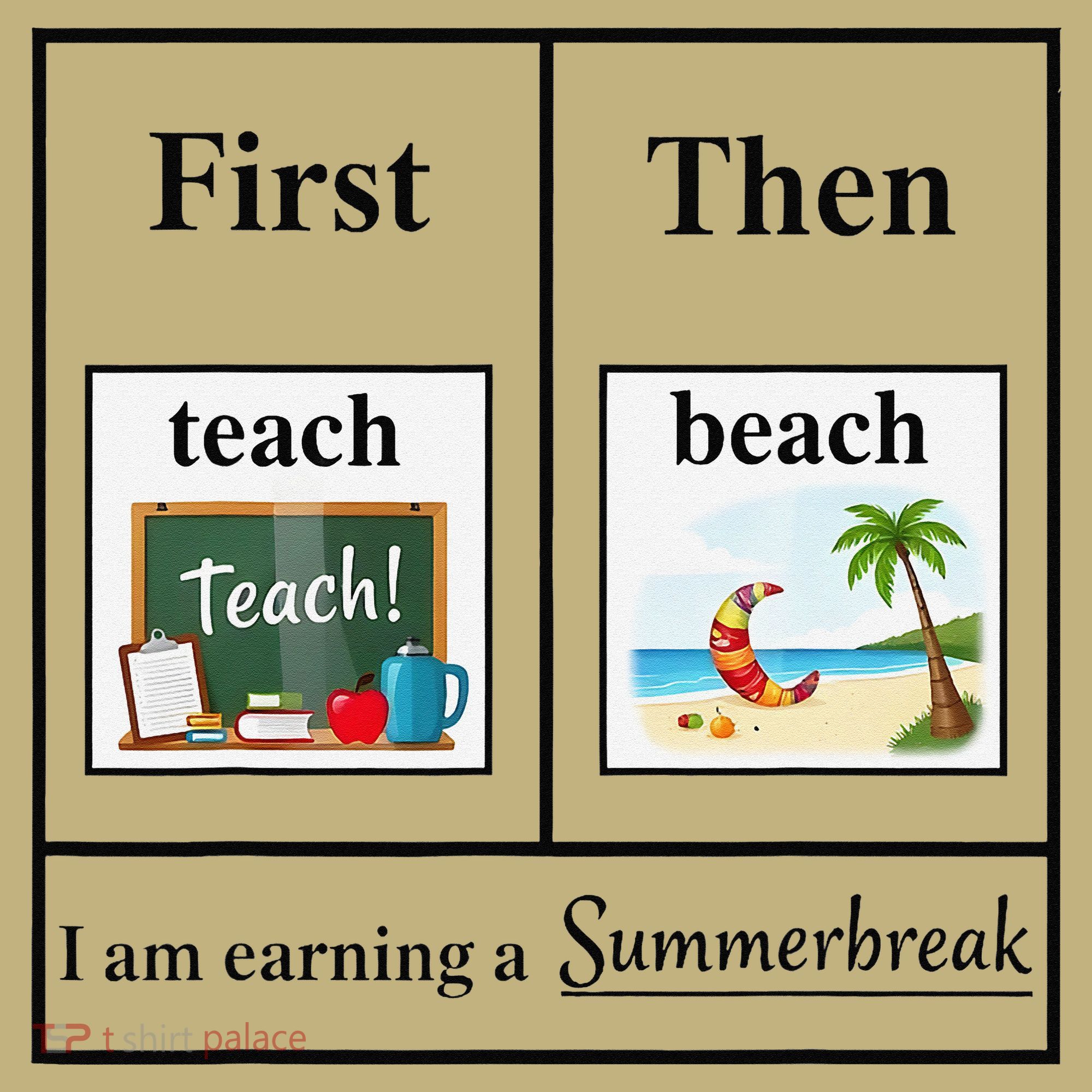 First Teach Then Beach First Teach Them Beach Teacher Polo