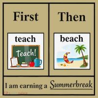 First Teach Then Beach First Teach Them Beach Teacher Kids T-Shirt thumb 2