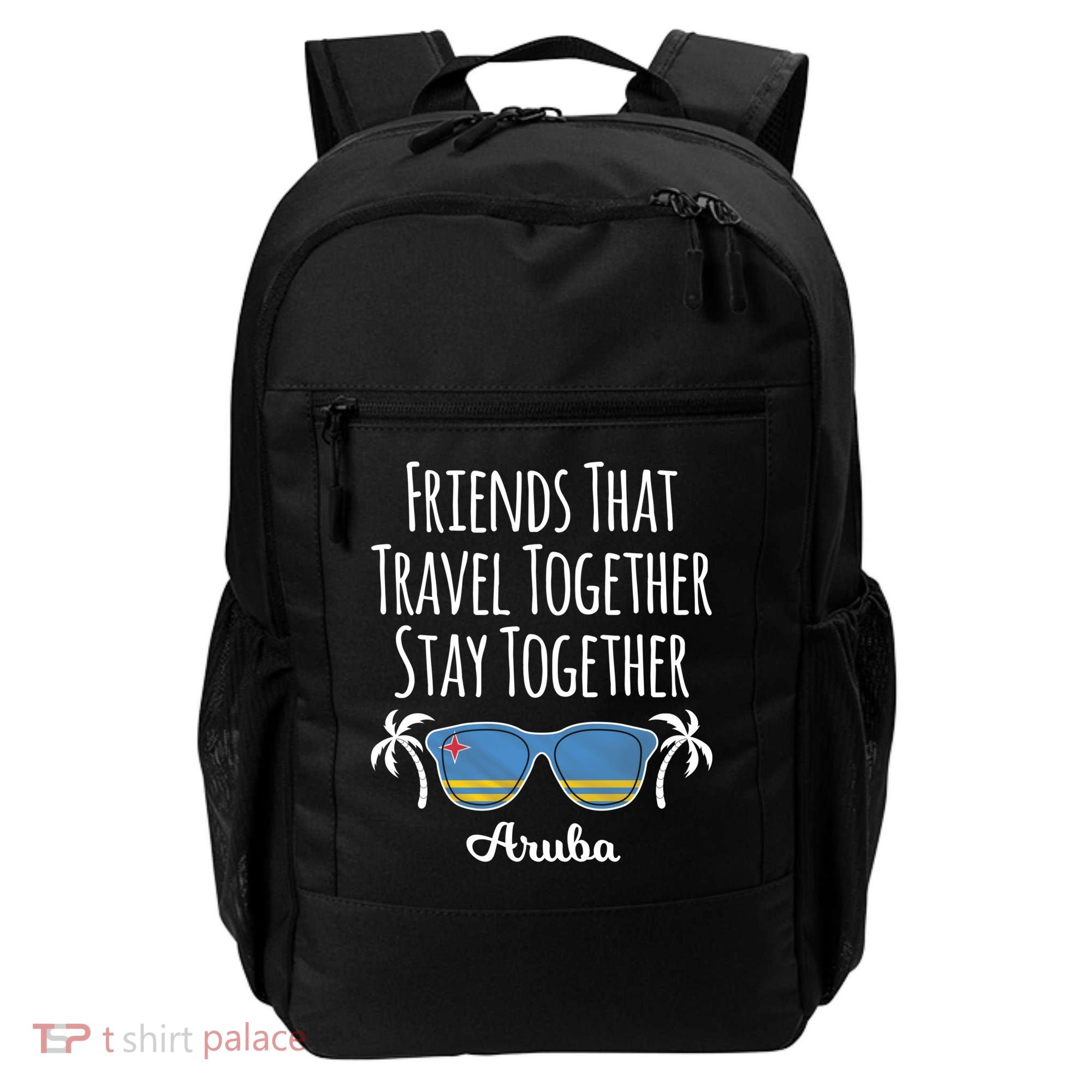 Friends That Travel Together Aruba Trip Cute Gift Backpack