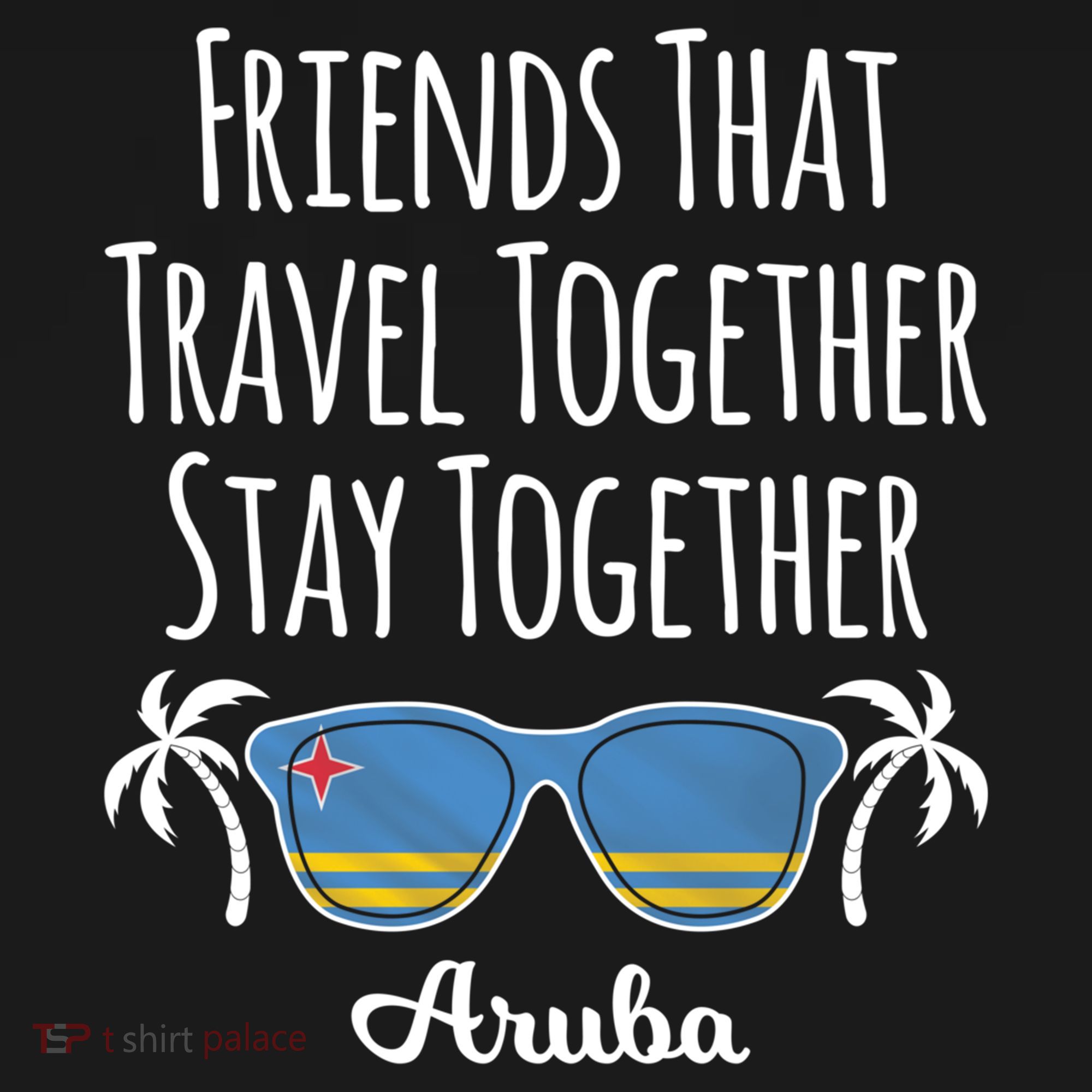 Friends That Travel Together Aruba Trip Cute Gift Women's Hoodie