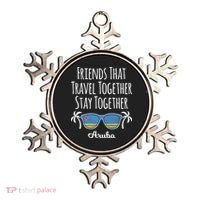 Friends That Travel Together Aruba Trip Cute Gift Ornament thumb 0