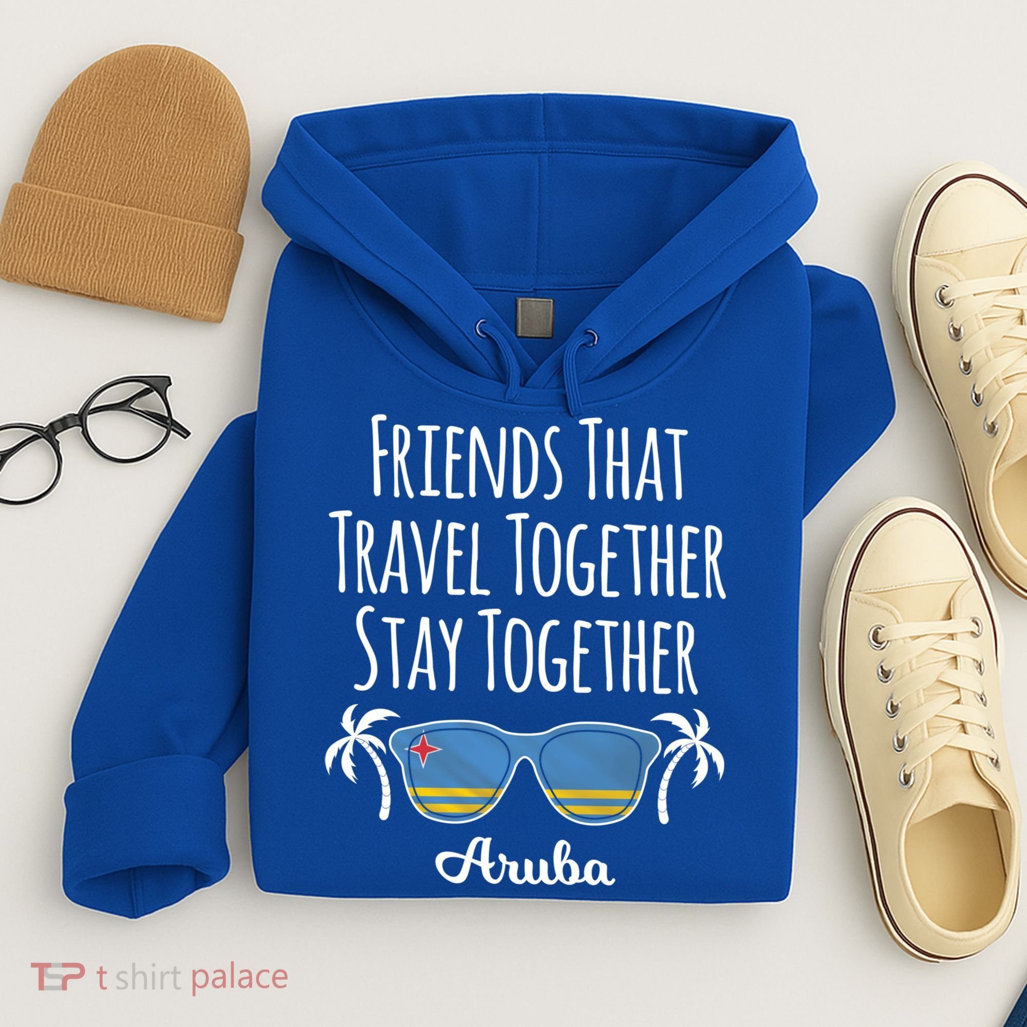 Friends That Travel Together Aruba Trip Cute Gift Hoodie