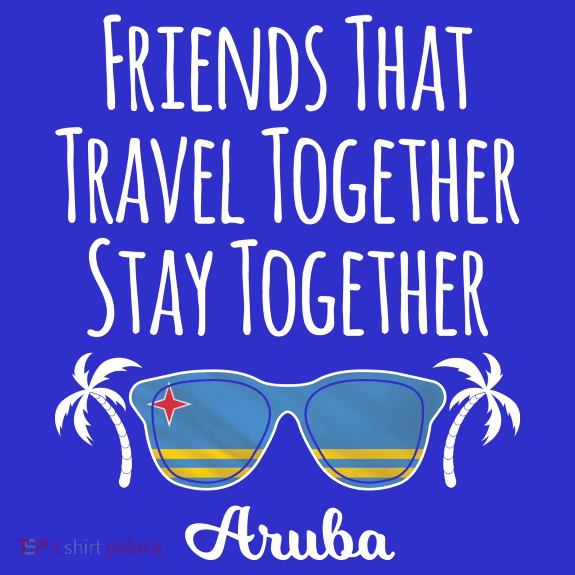 Friends That Travel Together Aruba Trip Cute Gift Women's Tank Top