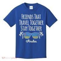 Friends That Travel Together Aruba Trip Cute Gift Kids T-Shirt thumb 0