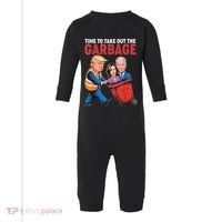 Funny Trump Time To Take Out The Garbage Infant Fleece One Piece thumb 0