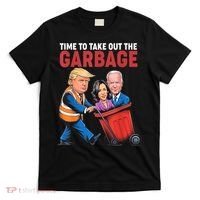 Funny Trump Time To Take Out The Garbage T-Shirt thumb 0