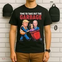 Funny Trump Time To Take Out The Garbage T-Shirt thumb 6