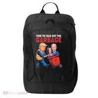 Funny Trump Time To Take Out The Garbage City Backpack thumb 0