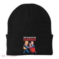 Funny Trump Time To Take Out The Garbage Beanie thumb 0