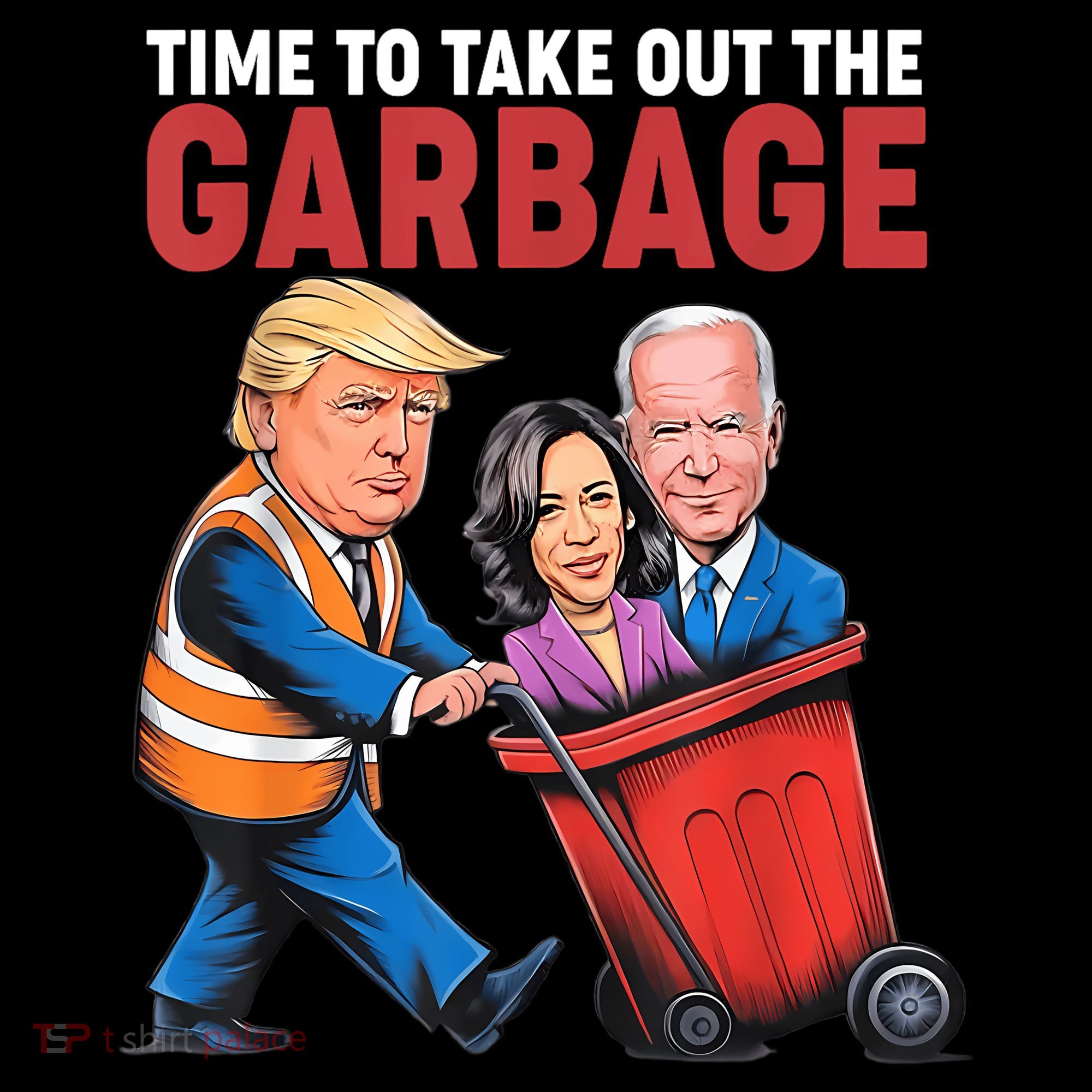 Funny Trump Time To Take Out The Garbage Women's Hoodie