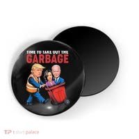 Funny Trump Time To Take Out The Garbage Magnet thumb 0