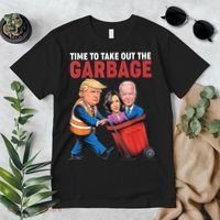 Funny Trump Time To Take Out The Garbage Premium T-Shirt thumb 2