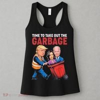 Funny Trump Time To Take Out The Garbage Women's Tank Top thumb 3