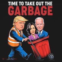 Funny Trump Time To Take Out The Garbage Baby Bodysuit thumb 2