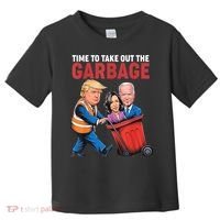 Funny Trump Time To Take Out The Garbage Toddler T-Shirt thumb 0