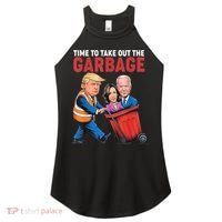 Funny Trump Time To Take Out The Garbage Women's Perfect Tri Rocker Tank thumb 0