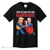 Funny Trump Time To Take Out The Garbage Kids T-Shirt thumb 0
