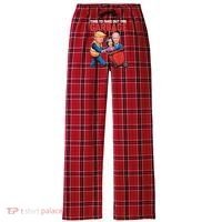Funny Trump Time To Take Out The Garbage Women's Flannel Plaid Pajama Pants thumb 0
