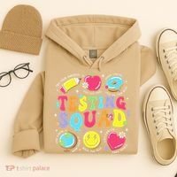 Funny Teacher Test Day Motivational Teacher Testing Squad Hoodie thumb 4