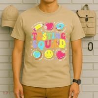 Funny Teacher Test Day Motivational Teacher Testing Squad T-Shirt thumb 6