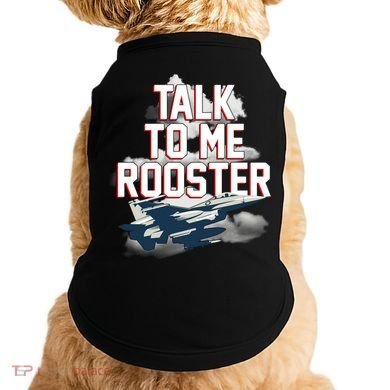 Funny Talk To Me Rooster Doggie Tank