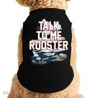 Funny Talk To Me Rooster Doggie Tank thumb 0