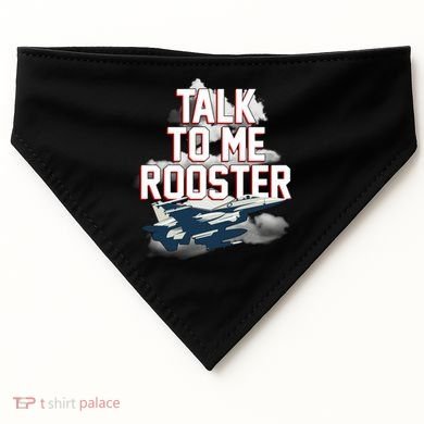 Funny Talk To Me Rooster USA-Made Doggie Bandana